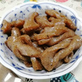 ジョンリークッカー's cooksnap of when they made 作り置き#おつまみに✨こんにゃくの炒め煮.