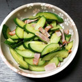 クックN4NEKH☆'s cooksnap of when they made きゅうりとベーコン炒め.