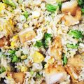 クックEGIVJ7☆'s cooksnap of when they made 簡単‼唐揚げチャーハン.