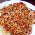 悪忌◆'s cooksnap of when they made トマト缶で！挽肉ときのこのトマトソース.