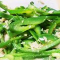 ゆさうずら's cooksnap of when they made レンチン簡単無限ピーマン.