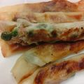 白雪❆'s cooksnap of when they made 枝豆と鶏肉のスティック春巻き.