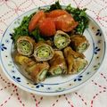 ankotetu's cooksnap of when they made オクラの青しそ肉巻き.