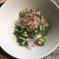 もぐとっぽ's cooksnap of when they made 【龍愛】オクラと紫玉ねぎのおかか和え.
