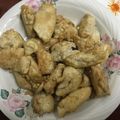 mimikochan's cooksnap of when they made むね肉de簡単♡チキンのガリマヨ焼き.