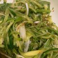♡めの♡'s cooksnap of when they made ☺大量消費に☆簡単長ねぎの韓国風サラダ☺.
