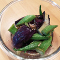 二児の母だるま's cooksnap of when they made ♡白だしで！なすとオクラの揚げ浸し♡.