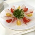 chou*'s cooksnap of when they made 鯛のカルパッチョ（柚子胡椒ソース）.