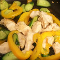 毎日のクック's cooksnap of when they made 鶏肉と胡瓜のあっさり塩炒め.