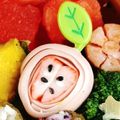 さえちゃん！'s cooksnap of when they made キャラ弁おかず　魚肉ソーセージでリンゴ.