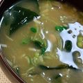mmmugi's cooksnap of when they made れぽ5♡納豆わかめ味噌汁♡簡単.