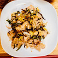 sawa1207☆'s cooksnap of when they made 簡単☆蒸し鶏のミョウガと大葉の塩昆布和え.