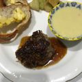 クックQ42RBF☆'s cooksnap of when they made 簡単！ステーキ、ハンバーグソース.