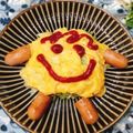 Satoco❋'s cooksnap of when they made 簡単朝食キャベツ炒めにスクランブルエッグ.
