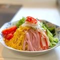 かっちゃん杉's cooksnap of when they made 冷やし中華盛り付けコード01-H.
