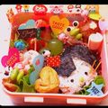☆ミルミル's cooksnap of when they made キャラ弁☆ねこちゃん弁当.