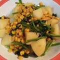 ママは華ちゃん's cooksnap of when they made 簡単おかず！じゃがコーン炒め.