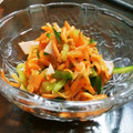 ちえたろう's cooksnap of when they made きゅうりと人参とハムの中華サラダ.