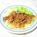 tennisnoah's cooksnap of when they made 誰でも失敗無し♫ 豚肉の生姜焼き！.