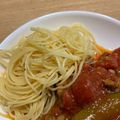 ポメちょん's cooksnap of when they made 簡単！付け合わせに♪和風パスタ.