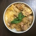 とまえさん's cooksnap of when they made めんつゆで定番の親子丼♡.