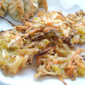 soratea's cooksnap of when they made もやしとワカメのかき揚げ.