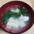 みらくく's cooksnap of when they made ほうれん草とお豆腐のさっぱりスープ♪.