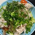 xMARILYNx's cooksnap of when they made しっとり、やわらかな冷しゃぶサラダ.