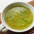 kaokaofood's cooksnap of when they made ヤングコーンの髭のお味噌汁.