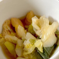 マクックコ's cooksnap of when they made 油揚げと水菜のさっと煮.