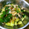 りゆじゆのばあば's cooksnap of when they made きゅうりとえのきだけの中華風和え.
