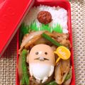 すねる's cooksnap of when they made ゆで卵で簡単★なめこ栽培キット　キャラ弁.