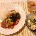 yesmama's cooksnap of when they made トマト缶で簡単♪ルーなし本格カレーの完成.