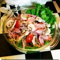 ★サンセット★'s cooksnap of when they made 具沢山ホットドレッシングでルッコラサラダ.