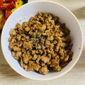 meechan_y's cooksnap of when they made バルサミコで豚そぼろ.