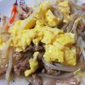 きりんずこ's cooksnap of when they made 簡単★フワ卵の中華あんかけモヤシ.