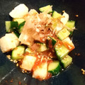 クックNW0HLP☆'s cooksnap of when they made 山芋ときゅうりの梅肉和え.