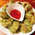 S＊mama♡'s cooksnap of when they made 鶏むね肉とじゃがいもの青のり風味ナゲット.