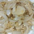 アベニーパッファー's cooksnap of when they made 新玉ネギで☆簡単！美味～な卵とじ.