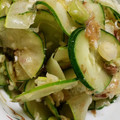 クック6XAIPP☆'s cooksnap of when they made きゅうりとネギのおかかサラダ.