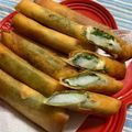 もっちゃん5's cooksnap of when they made 子どもも大好き！長芋のしそチーズ春巻き♪.