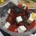 緑の人魚's cooksnap of when they made ミニトマトとクリームチーズの塩昆布和え.