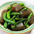 ☆★あんず姫★☆'s cooksnap of when they made 簡単！こんにゃくと甘長ししとうの甘辛煮.