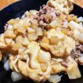 プー♡'s cooksnap of when they made かぶらの巾着煮.