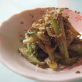 まんぷくまる's cooksnap of when they made うどの皮＆桜えびの金平（きんぴら）.