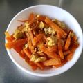 Jr君's cooksnap of when they made にんじんのしりしり.