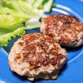 kaotanatan's cooksnap of when they made アレルギー対応◎シンプル簡単ハンバーグ♪.