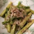 クックH9CGJB☆'s cooksnap of when they made アスパラのわさび醤油バター.
