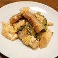 とみﾚラ's cooksnap of when they made あとのせ豚角煮のゴーヤーチャンプルー.