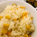 Kduende's cooksnap of when they made とうもろこしたっぷりピラフ。.